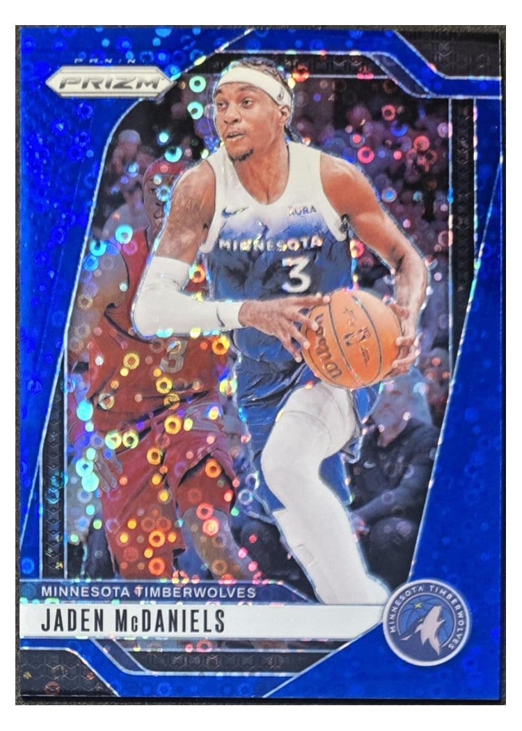 2024-25 Panini Prizm Base Set Jaden McDaniels #175 card