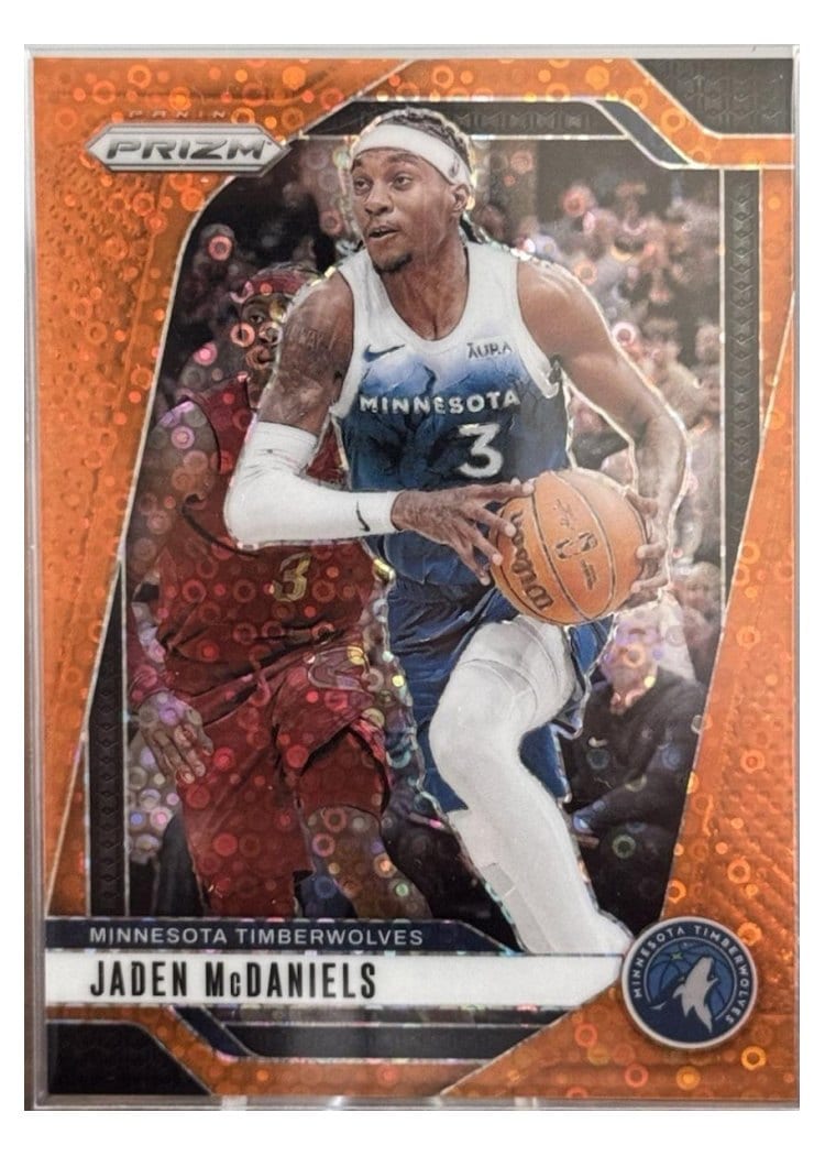 2024-25 Panini Prizm Base Set Jaden McDaniels #175 card