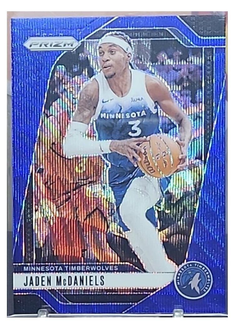 2024-25 Panini Prizm Base Set Jaden McDaniels #175 card