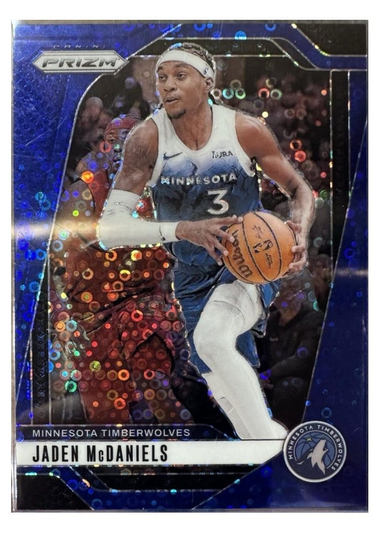 2024-25 Panini Prizm Base Set Jaden McDaniels #175 card