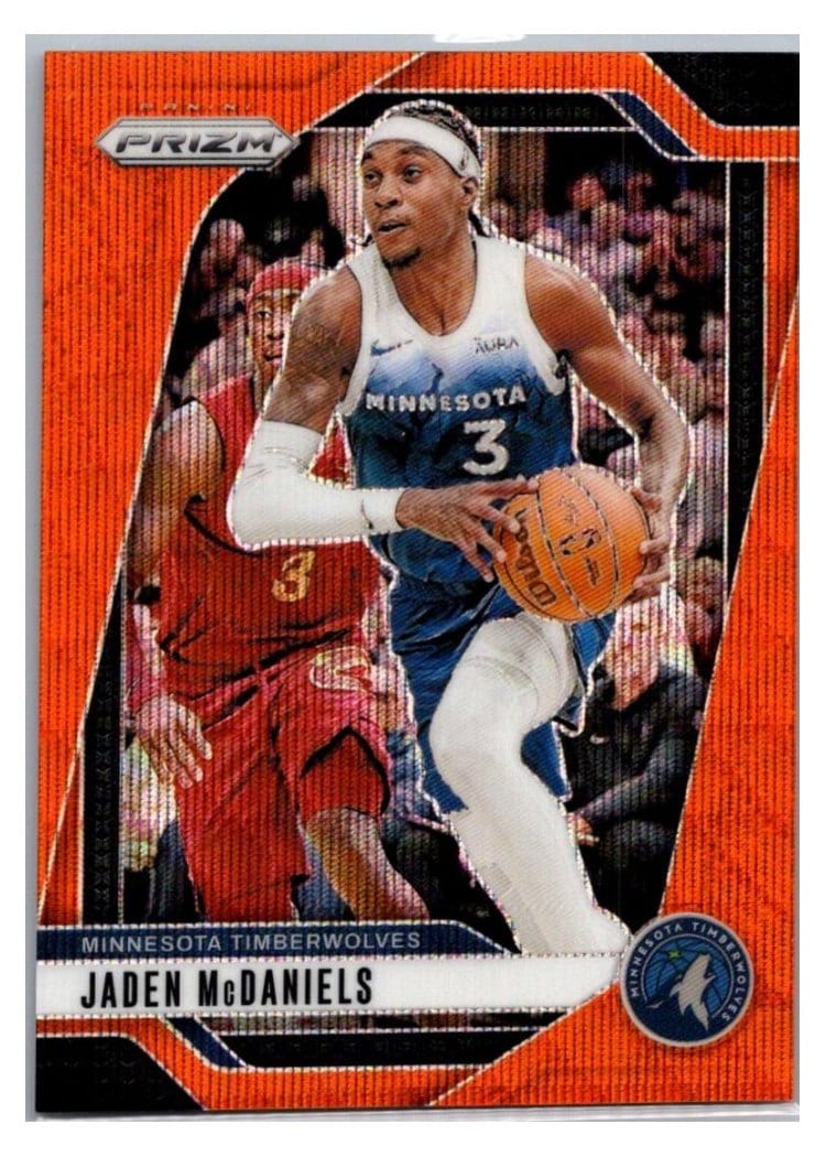2024-25 Panini Prizm Base Set Jaden McDaniels #175 card