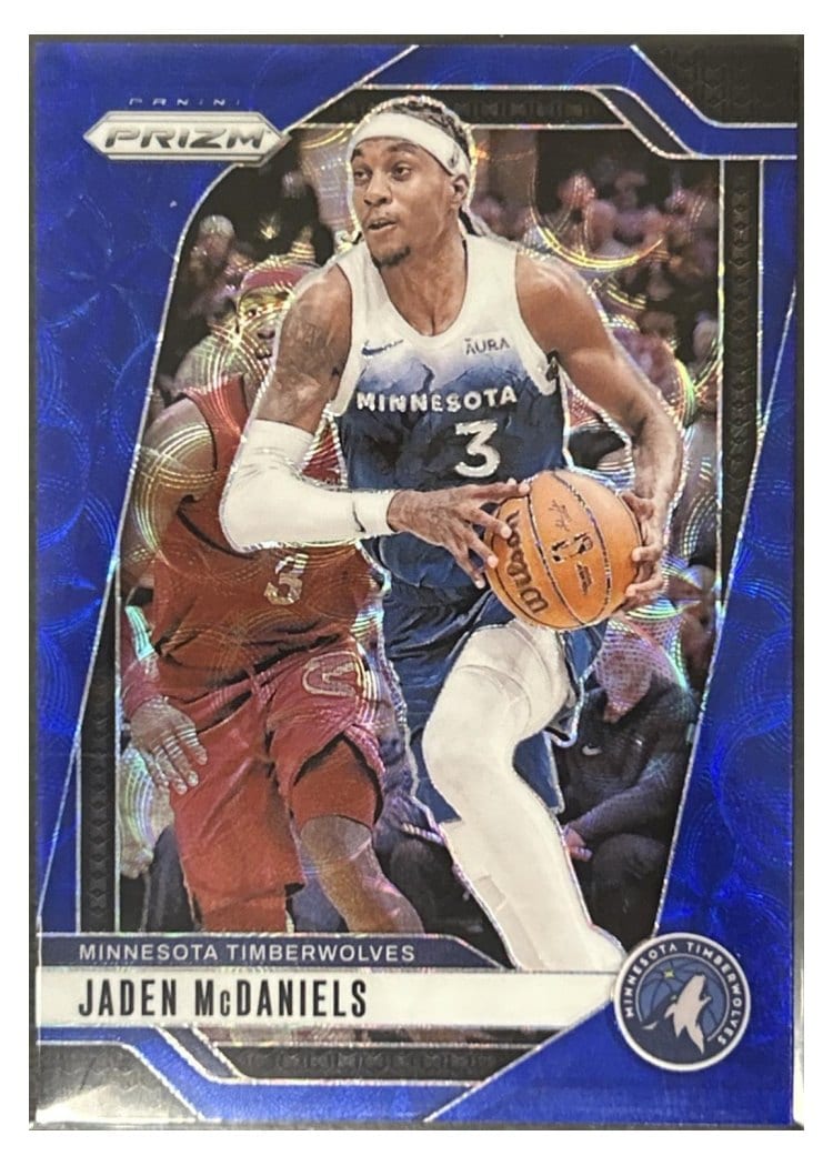 2024-25 Panini Prizm Base Set Jaden McDaniels #175 card