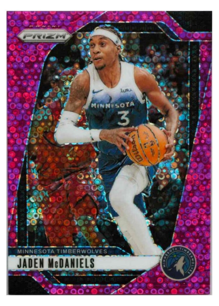 2024-25 Panini Prizm Base Set Jaden McDaniels #175 card
