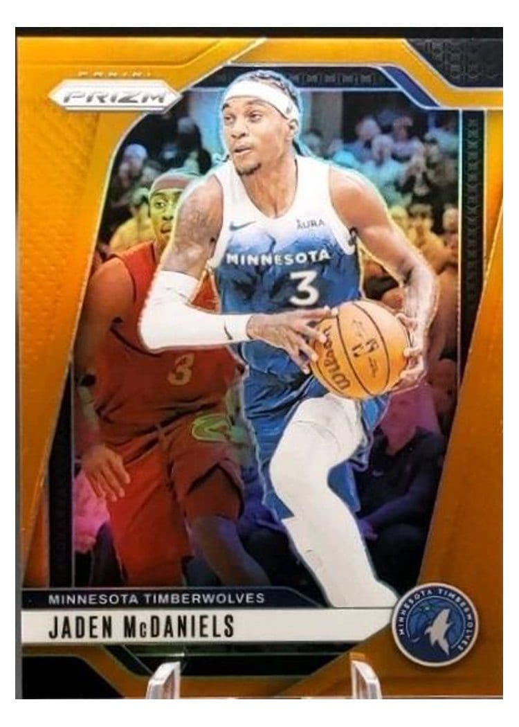 2024-25 Panini Prizm Base Set Jaden McDaniels #175 card