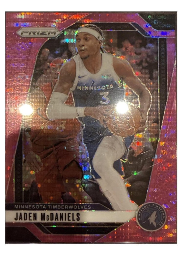 2024-25 Panini Prizm Base Set Jaden McDaniels #175 card
