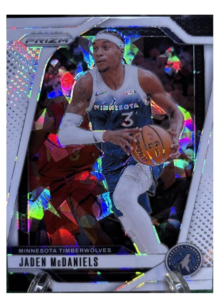 2024-25 Panini Prizm Base Set Jaden McDaniels #175 card