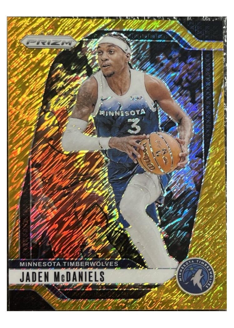 2024-25 Panini Prizm Base Set Jaden McDaniels #175 card