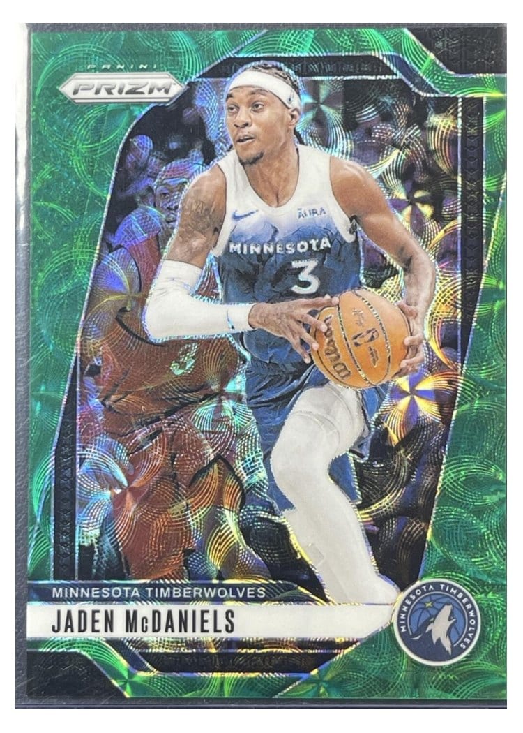 2024-25 Panini Prizm Base Set Jaden McDaniels #175 card