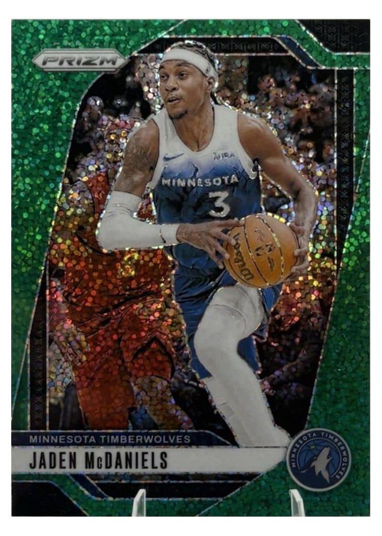 2024-25 Panini Prizm Base Set Jaden McDaniels #175 card