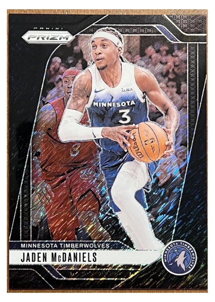 2024-25 Panini Prizm Base Set Jaden McDaniels #175 card