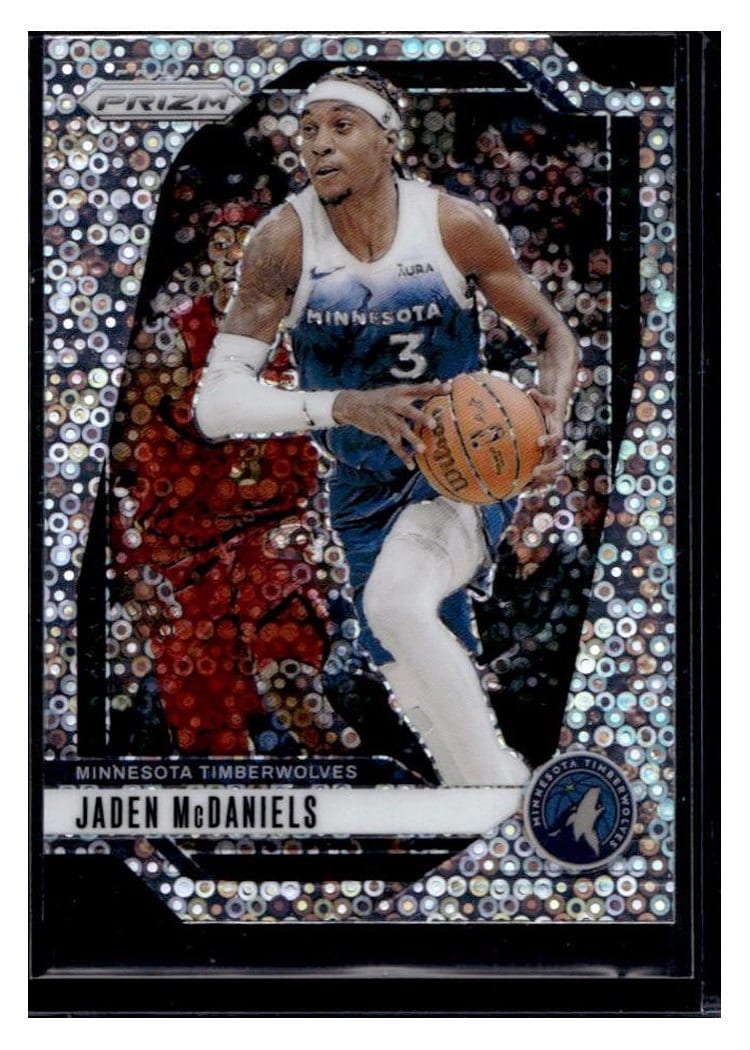 2024-25 Panini Prizm Base Set Jaden McDaniels #175 card