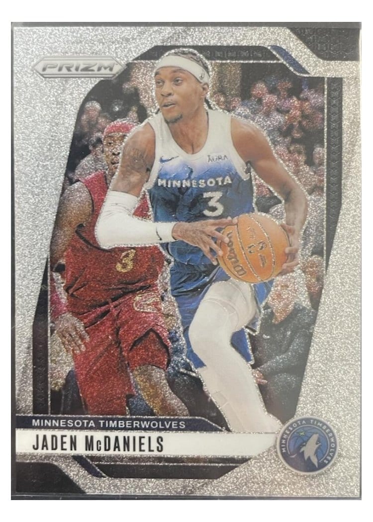 2024-25 Panini Prizm Base Set Jaden McDaniels #175 card