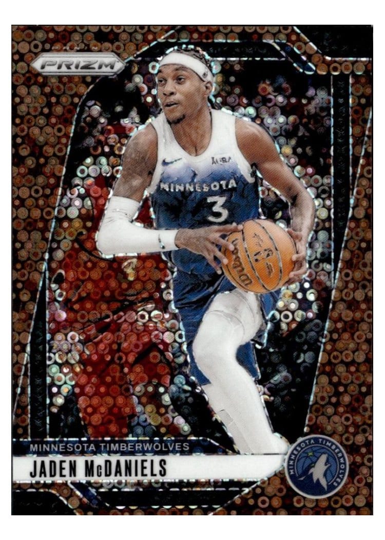 2024-25 Panini Prizm Base Set Jaden McDaniels #175 card