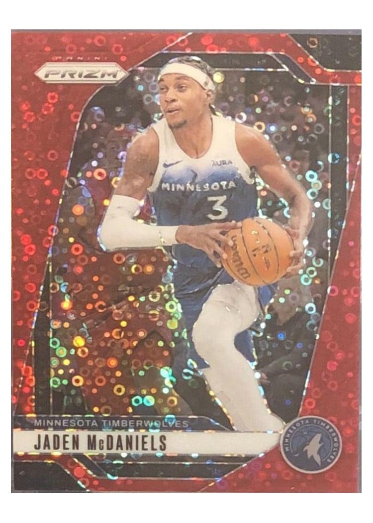 2024-25 Panini Prizm Base Set Jaden McDaniels #175 card