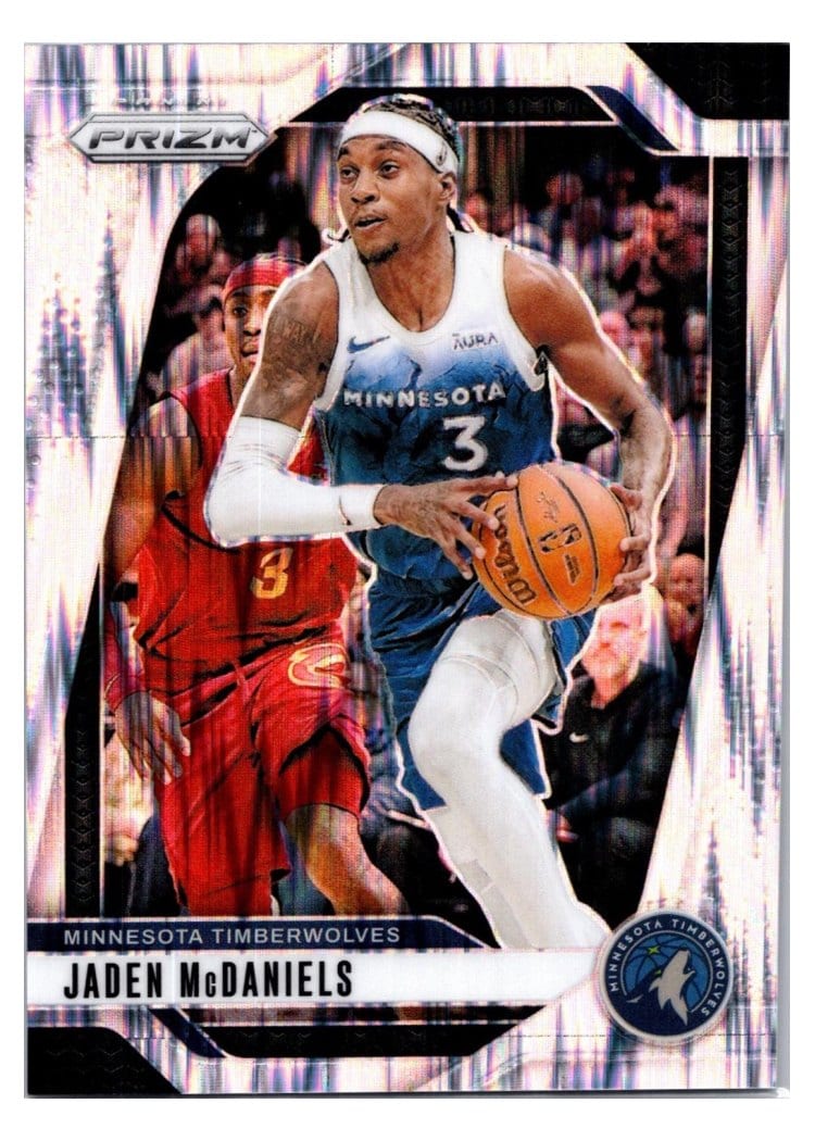2024-25 Panini Prizm Base Set Jaden McDaniels #175 card