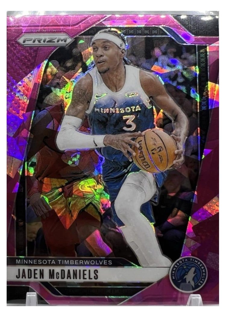 2024-25 Panini Prizm Base Set Jaden McDaniels #175 card