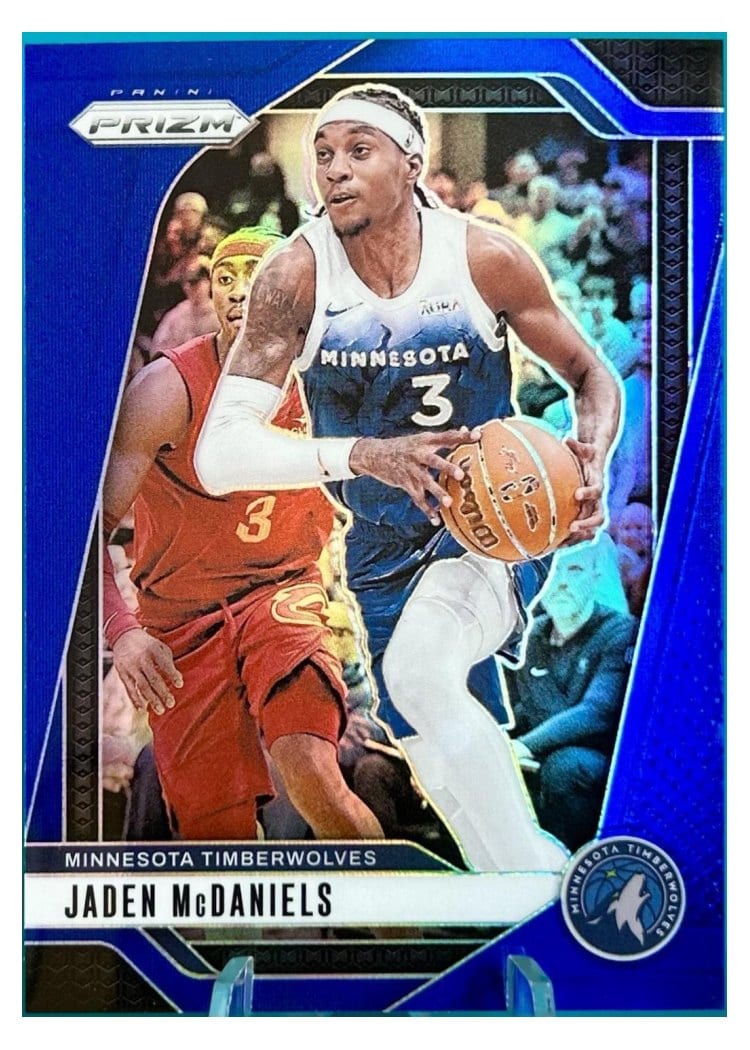 2024-25 Panini Prizm Base Set Jaden McDaniels #175 card
