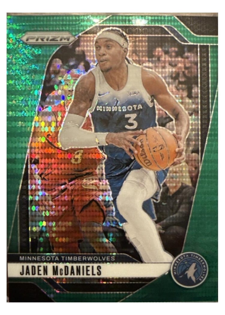 2024-25 Panini Prizm Base Set Jaden McDaniels #175 card