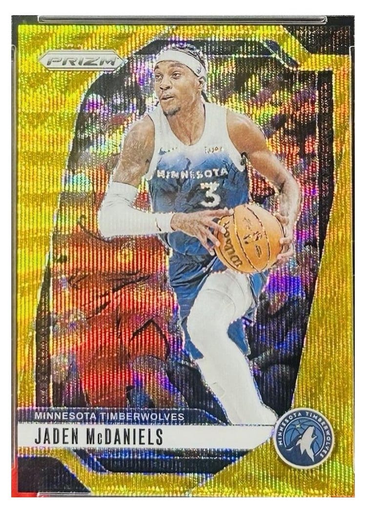 2024-25 Panini Prizm Base Set Jaden McDaniels #175 card