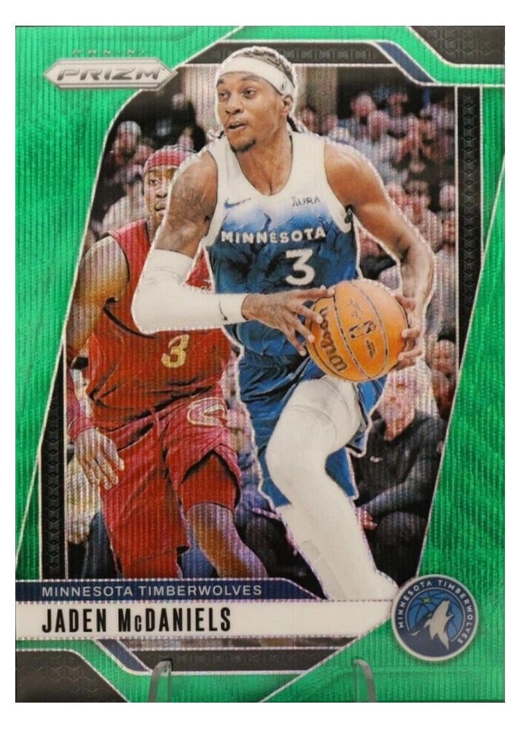 2024-25 Panini Prizm Base Set Jaden McDaniels #175 card