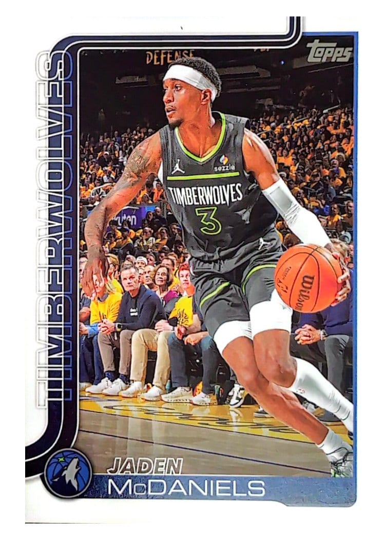 2025-26 Topps Base Set Jaden McDaniels #248 card