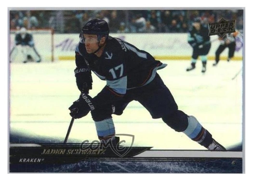 2024-25 Upper Deck Base Set Jaden Schwartz Silver Foil #153 card