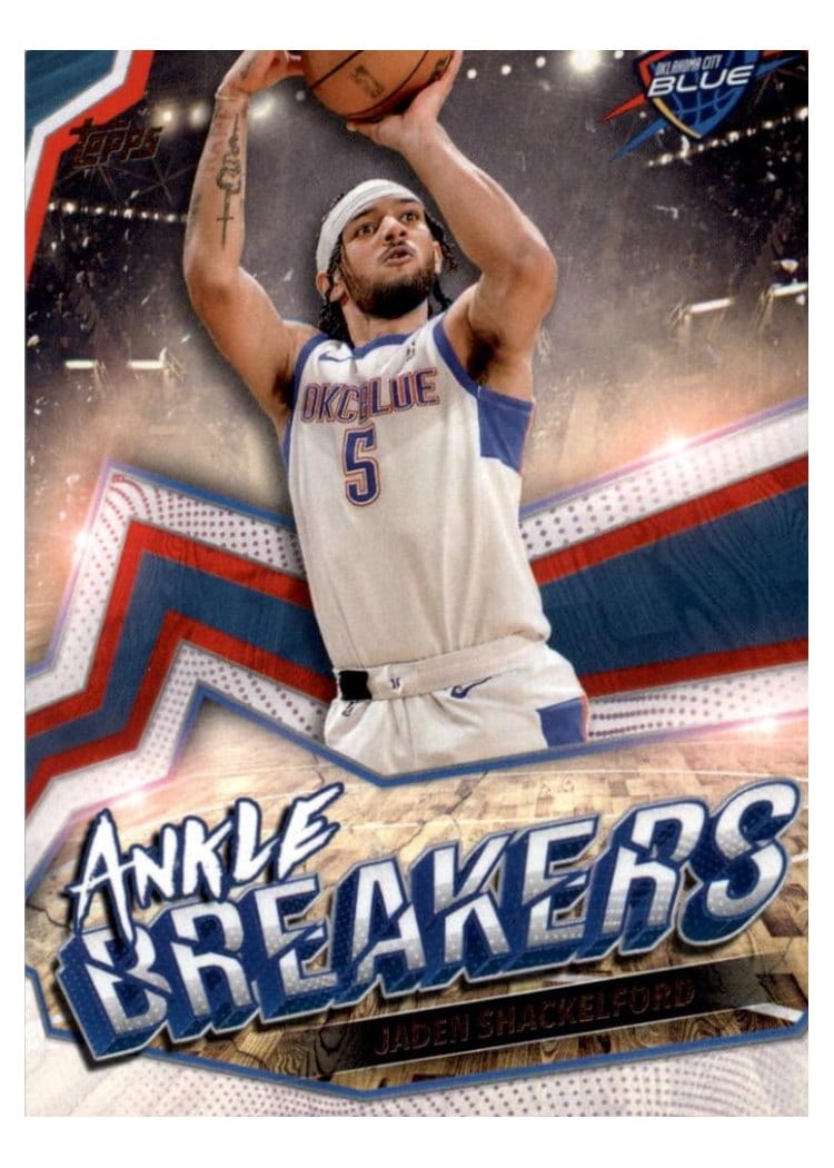 2023-24 Topps G League Ankle Breakers Jaden Shackelford #AB-17 card