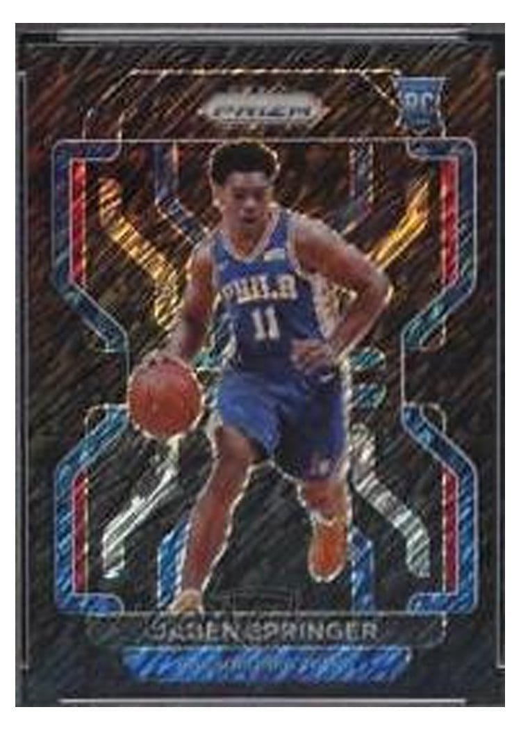 2021-22 Panini Prizm Base Set Jaden Springer #317 card