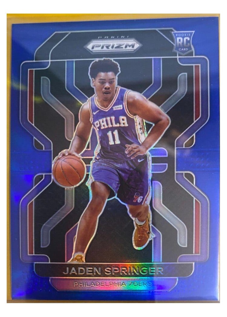 2021-22 Panini Prizm Base Set Jaden Springer #317 card