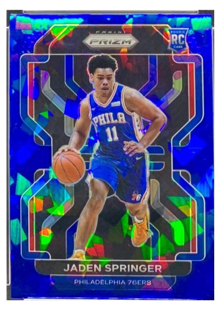 2021-22 Panini Prizm Base Set Jaden Springer #317 card