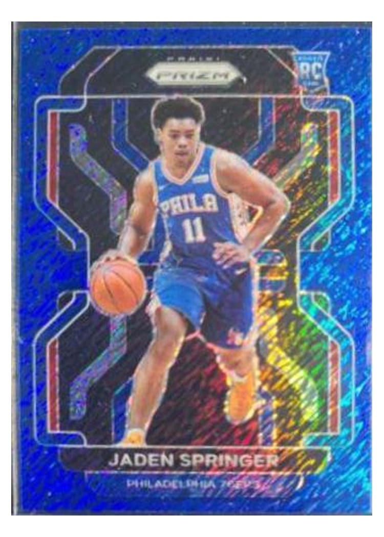 2021-22 Panini Prizm Base Set Jaden Springer #317 card