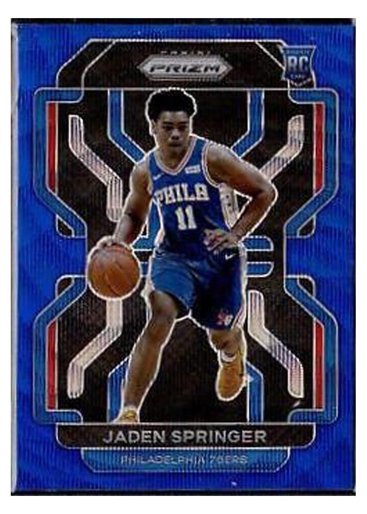 2021-22 Panini Prizm Base Set Jaden Springer #317 card