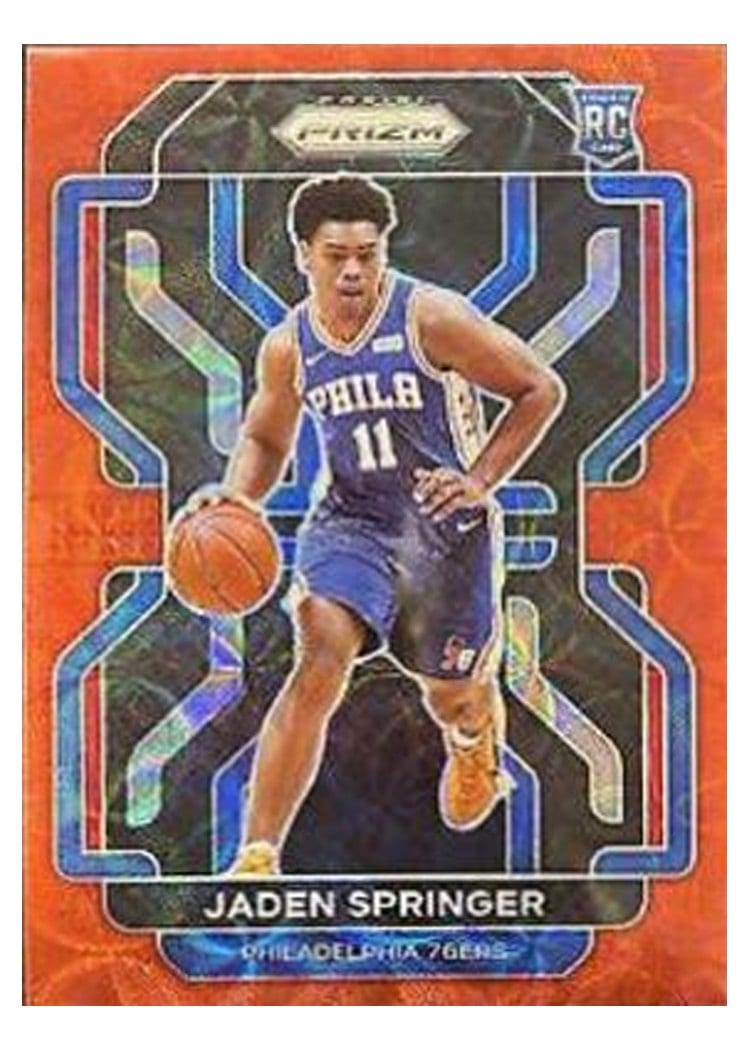 2021-22 Panini Prizm Base Set Jaden Springer #317 card