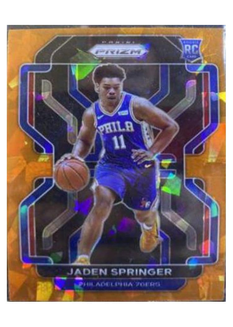 2021-22 Panini Prizm Base Set Jaden Springer #317 card