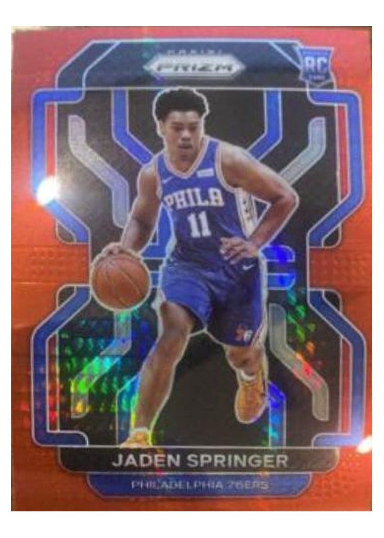 2021-22 Panini Prizm Base Set Jaden Springer #317 card