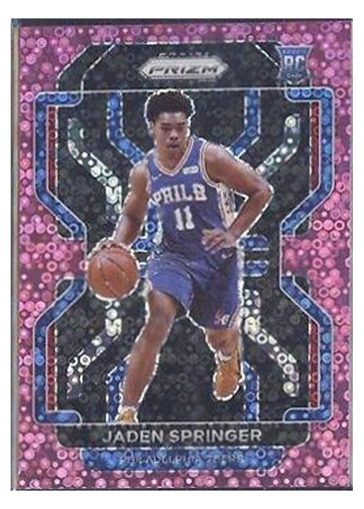 2021-22 Panini Prizm Base Set Jaden Springer #317 card