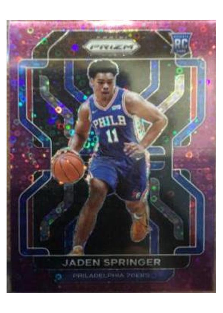 2021-22 Panini Prizm Base Set Jaden Springer #317 card