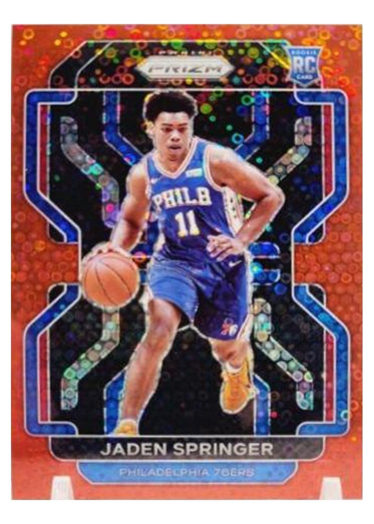 2021-22 Panini Prizm Base Set Jaden Springer #317 card