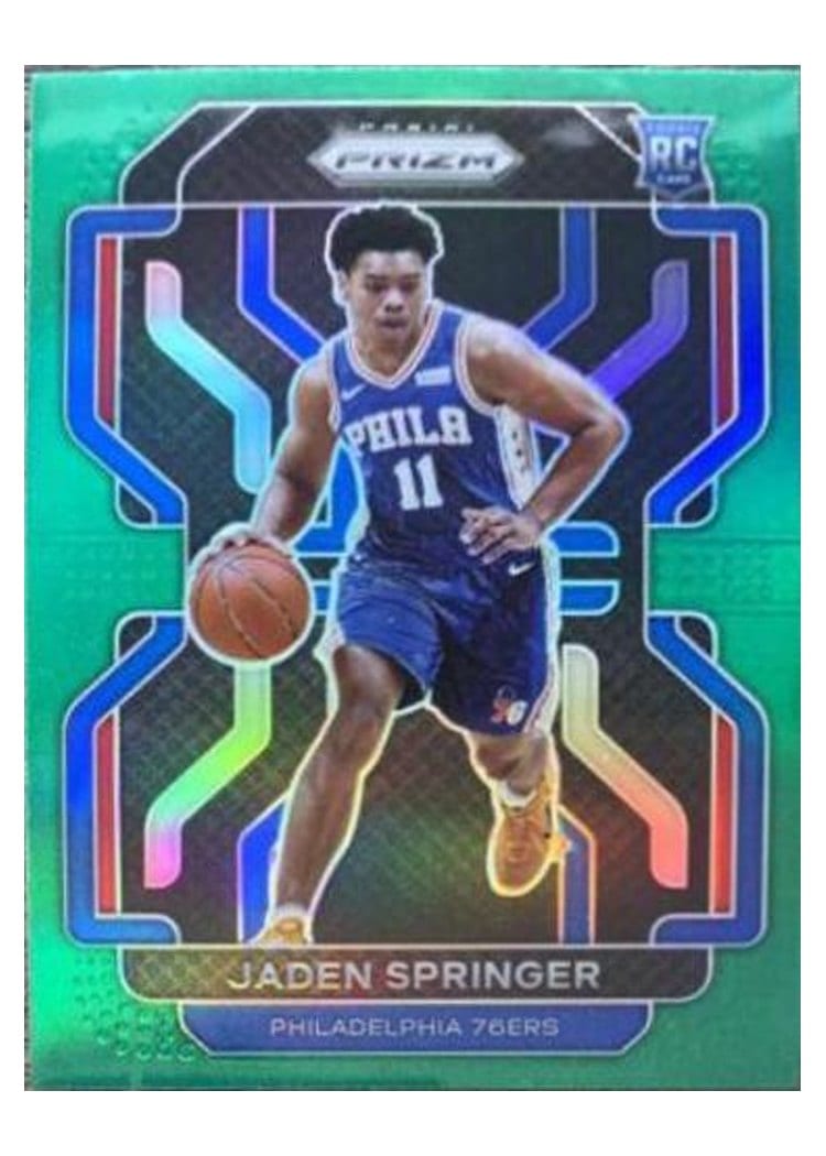 2021-22 Panini Prizm Base Set Jaden Springer #317 card
