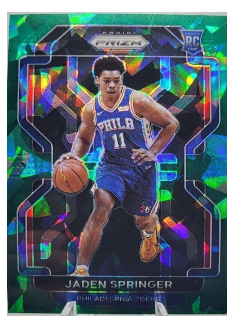2021-22 Panini Prizm Base Set Jaden Springer #317 card