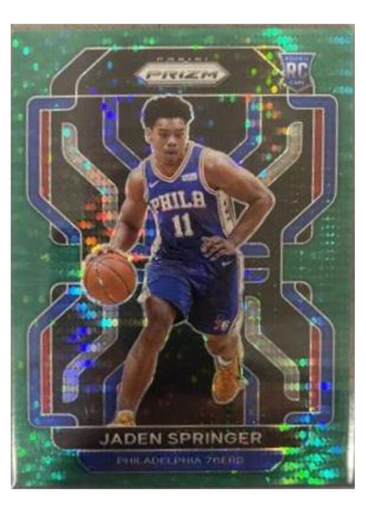 2021-22 Panini Prizm Base Set Jaden Springer #317 card