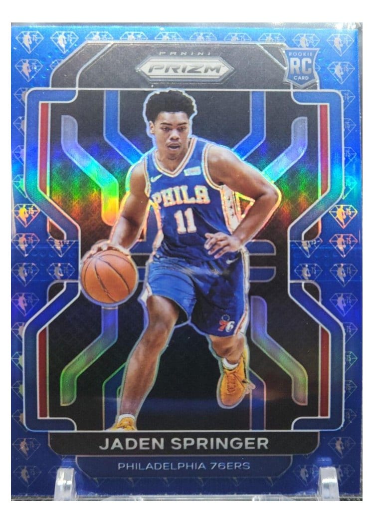 2021-22 Panini Prizm Base Set Jaden Springer #317 card