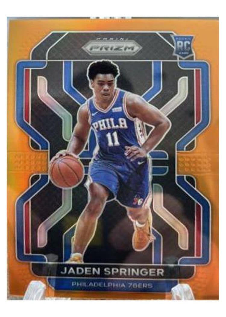 2021-22 Panini Prizm Base Set Jaden Springer #317 card