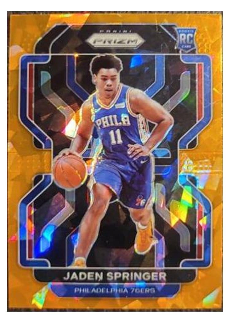 2021-22 Panini Prizm Base Set Jaden Springer #317 card