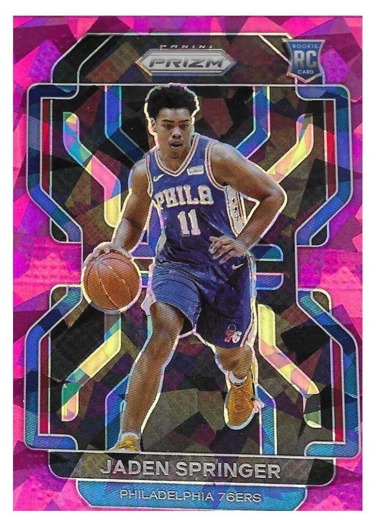2021-22 Panini Prizm Base Set Jaden Springer #317 card