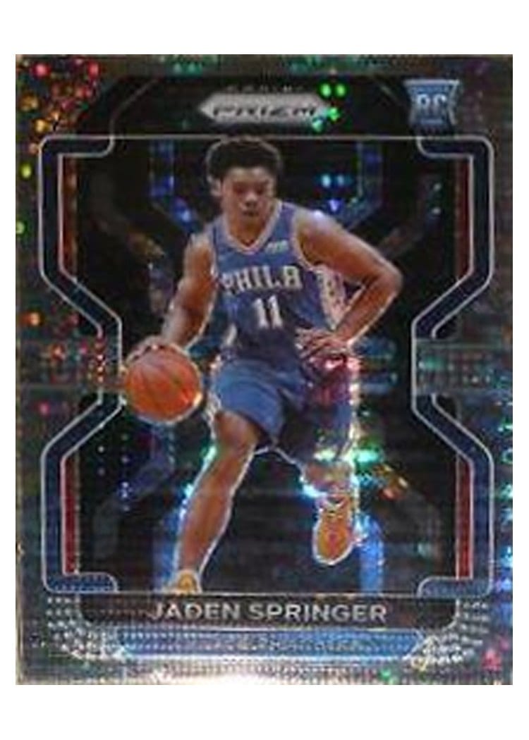 2021-22 Panini Prizm Base Set Jaden Springer #317 card