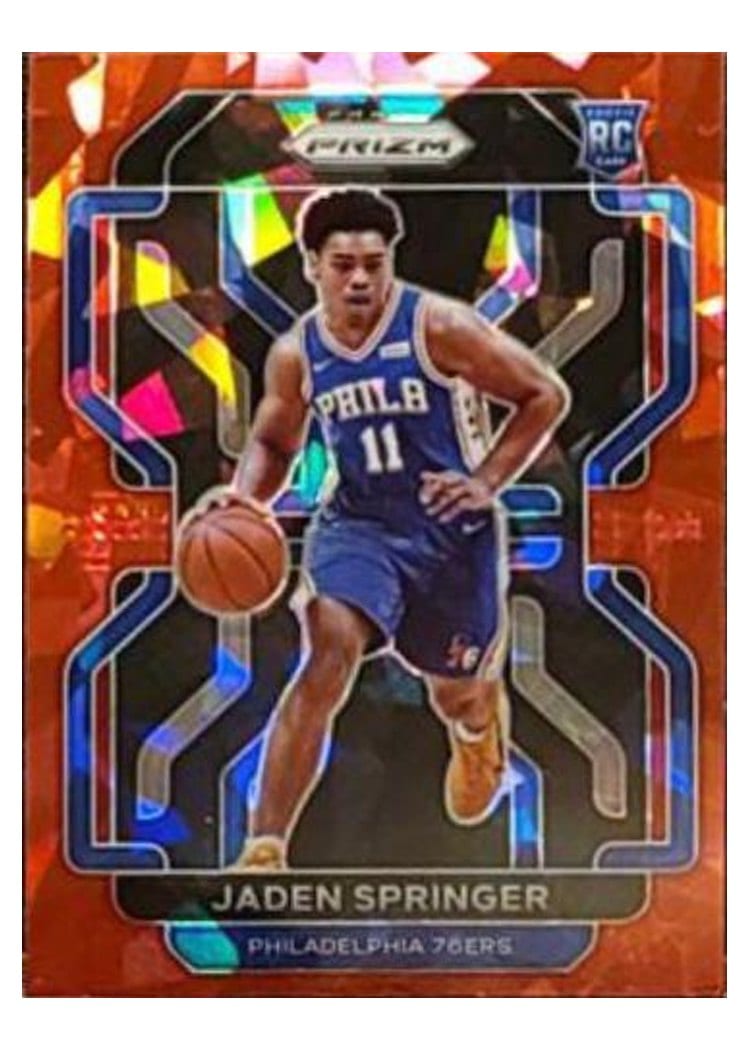 2021-22 Panini Prizm Base Set Jaden Springer #317 card