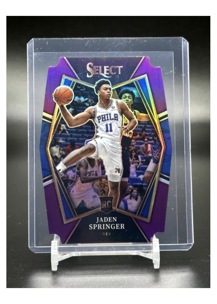 2021-22 Panini Select Base Set Jaden Springer #180 card