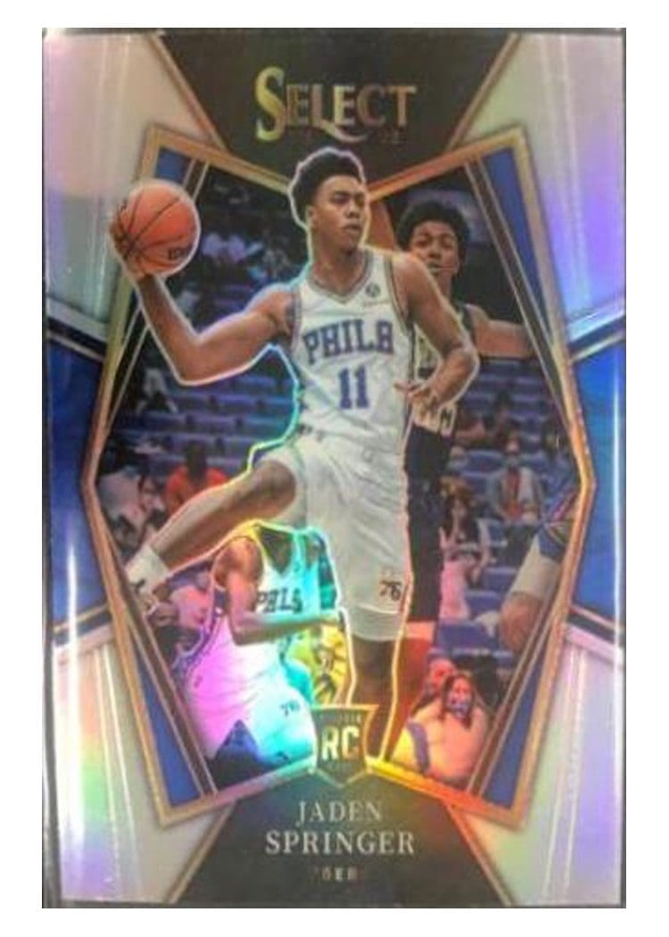 2021-22 Panini Select Base Set Jaden Springer #180 card