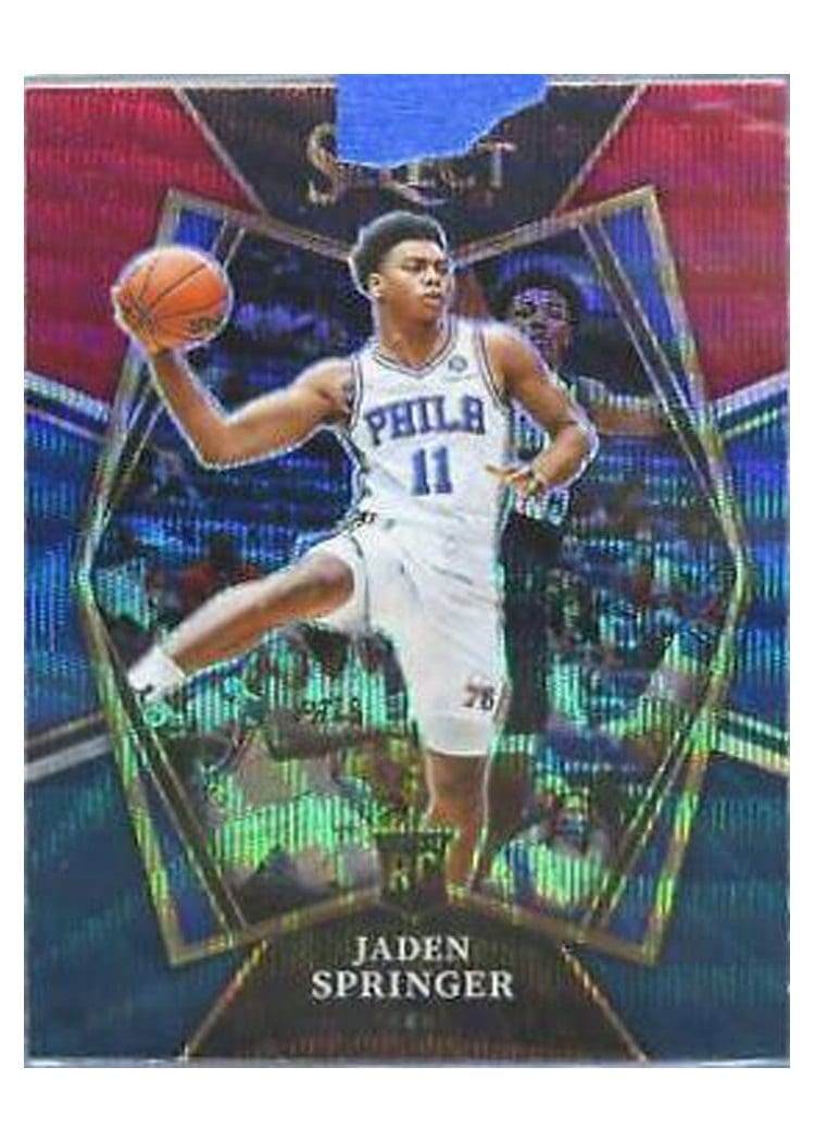 2021-22 Panini Select Base Set Jaden Springer #180 card